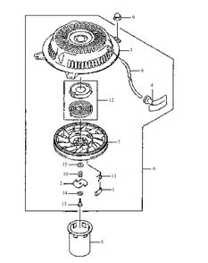 Fh500v-As02 Starter Diagram and Parts List for GF1748 55AE234M150-WAM Cub Cadet Lawn Mower